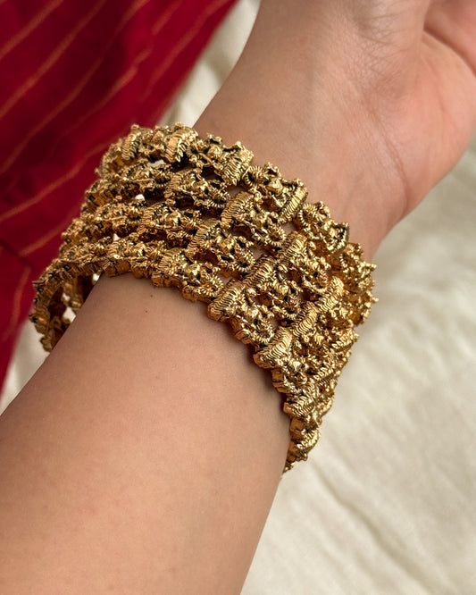 Simple Lakshmi Bangle Set-AB004