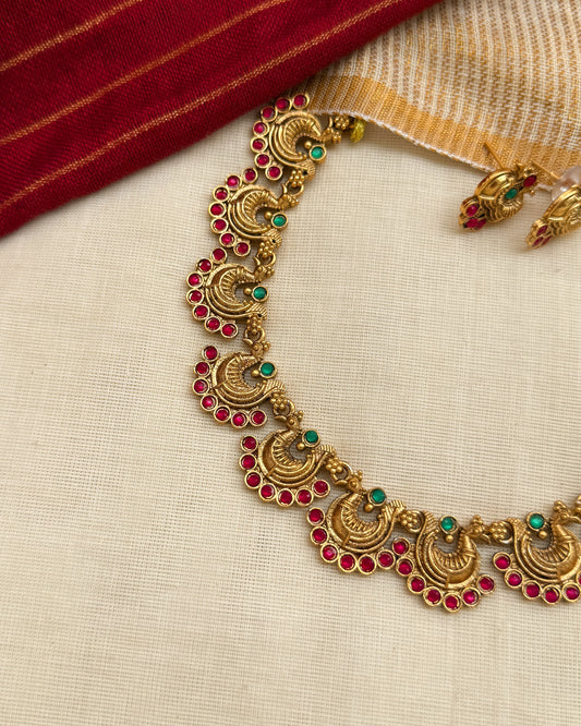 Non Idol Mayur Necklace-AN032