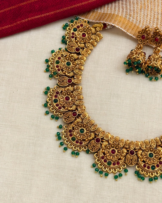 Non idol Traditional Elegant Necklace-AN035