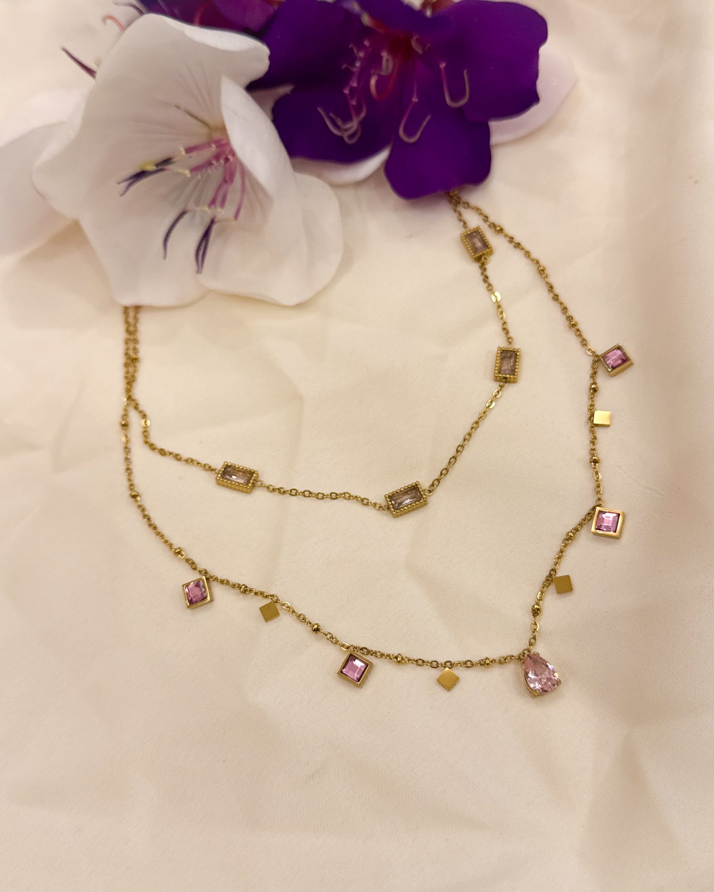 Dailywear Antitarnish Double layer Necklace