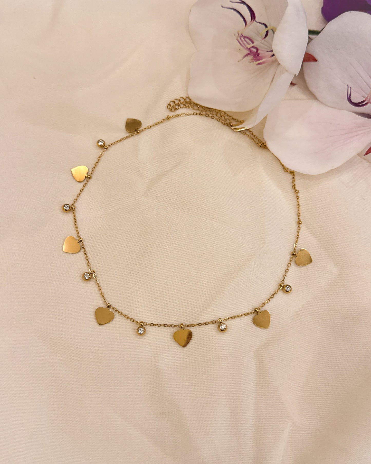 Daily wear Antitarnish Heart Necklace