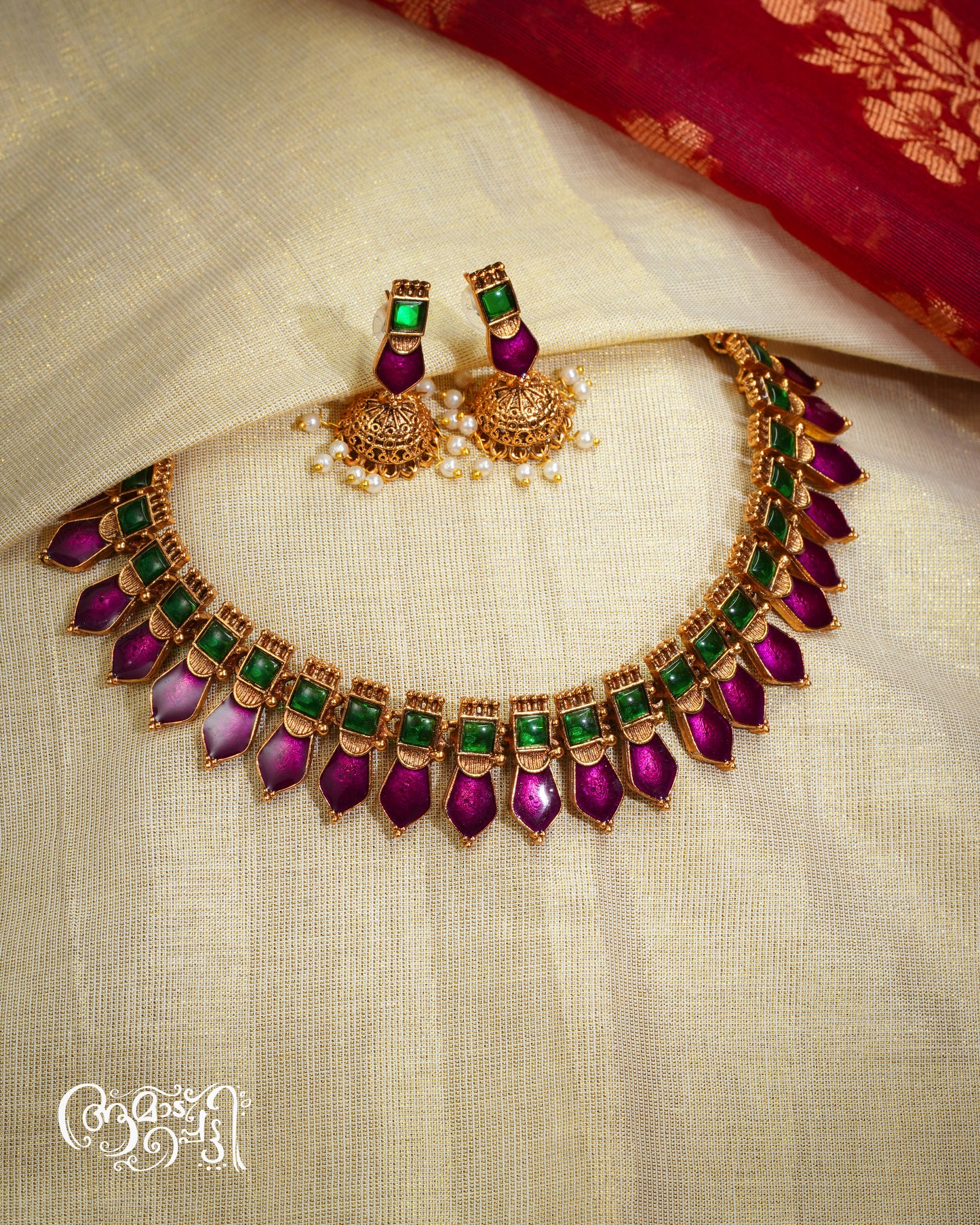 Purple Palakka Necklace