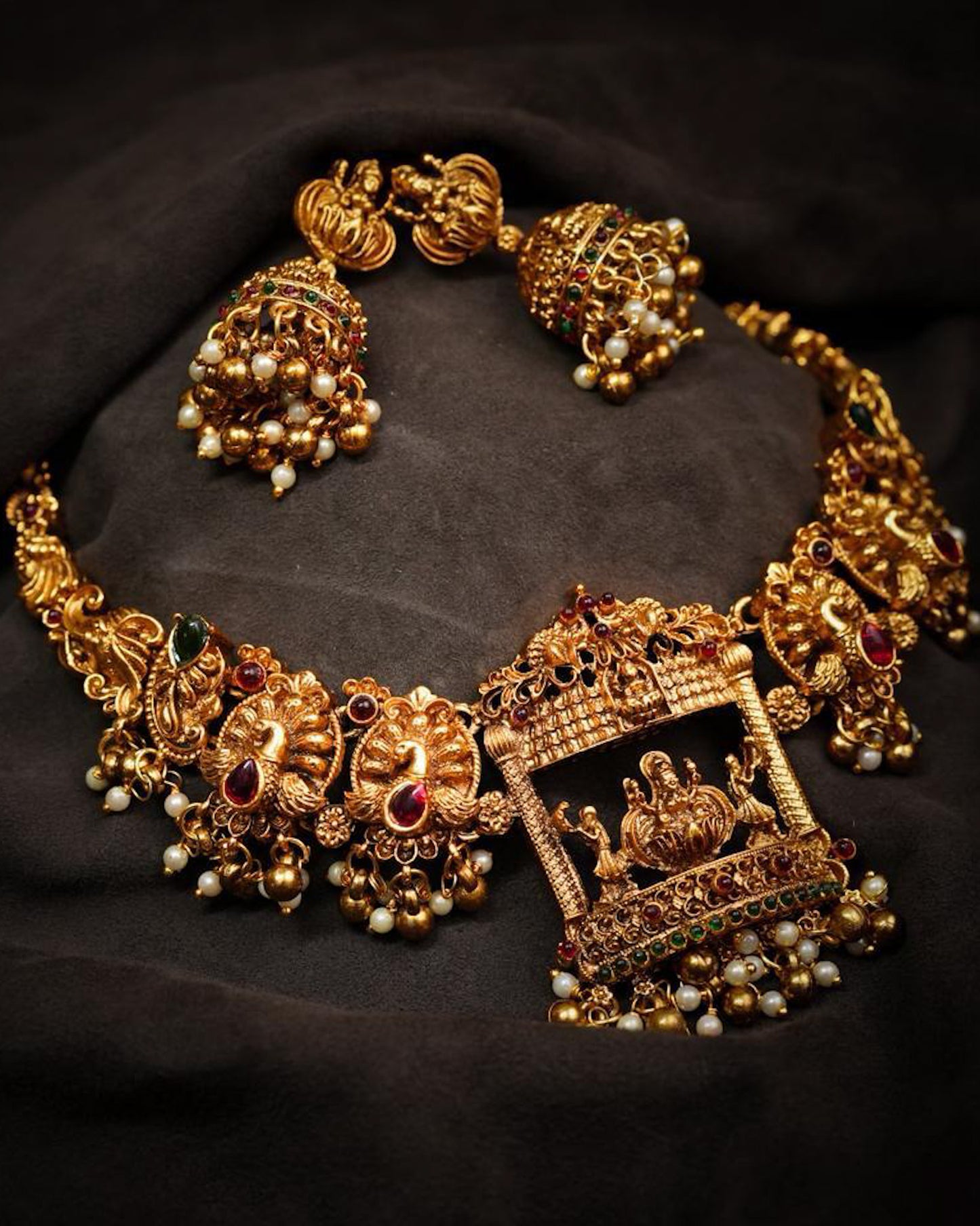 Traditonal Manimandiram Necklace