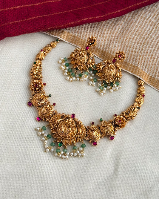 Non Idol Mayur Nakshi Necklace-AN107