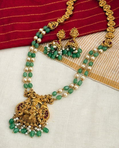 Sakhi Elegant Beaded Haaram-AHO24