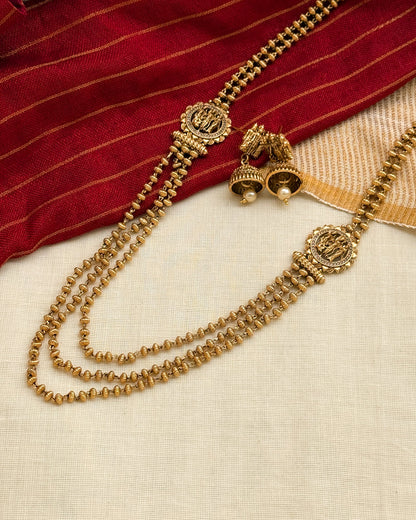 Sreeramajayam 3 Layer Long Haaram-AH011