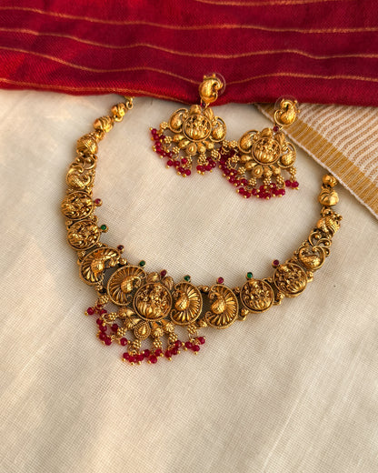 Traditional Devi Nagas Necklace-AN045