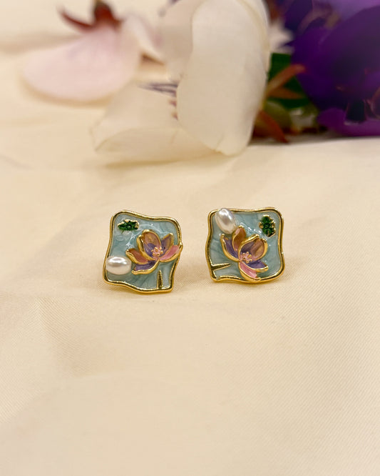 Daily Wear Earrings-Blossom