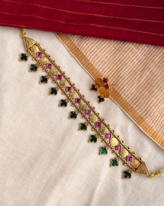 Traditional Coin Choker-AN040