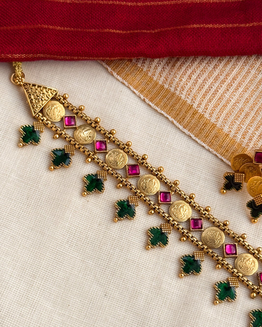 Traditional Coin Choker-AN040