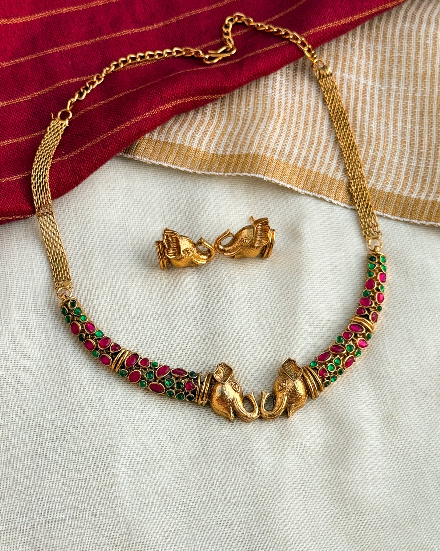 Haathi Hasli Choker-AN002