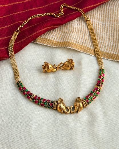 Haathi Hasli Choker-AN002