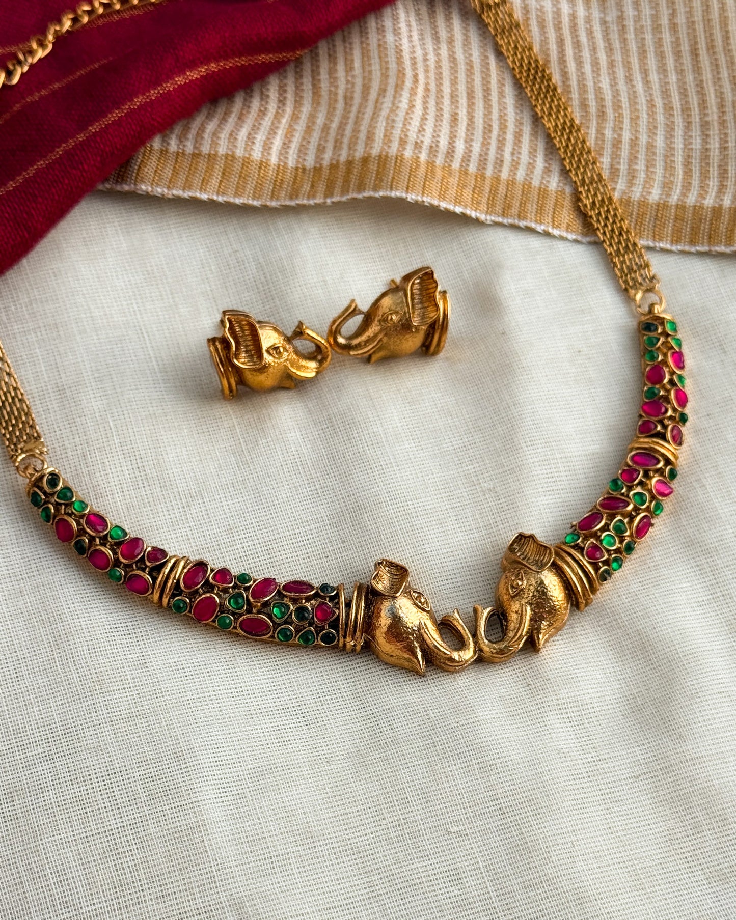 Haathi Hasli Choker-AN002