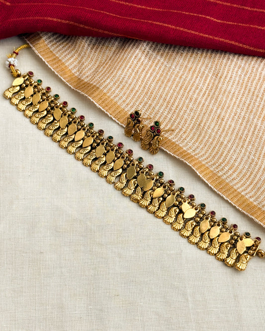 Elegant Ilakkathaali Choker-AN072