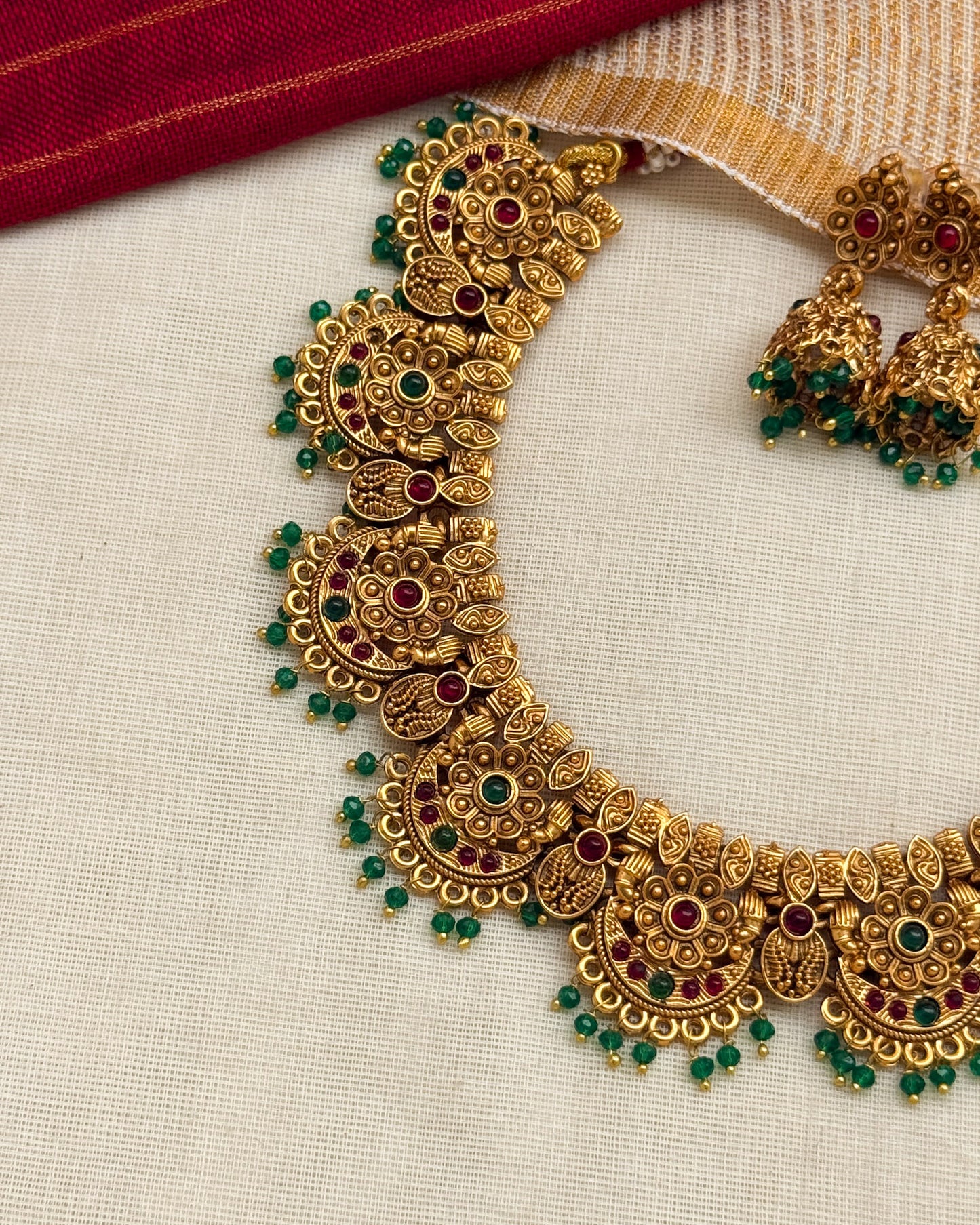 Non idol Traditional Elegant Necklace-AN035
