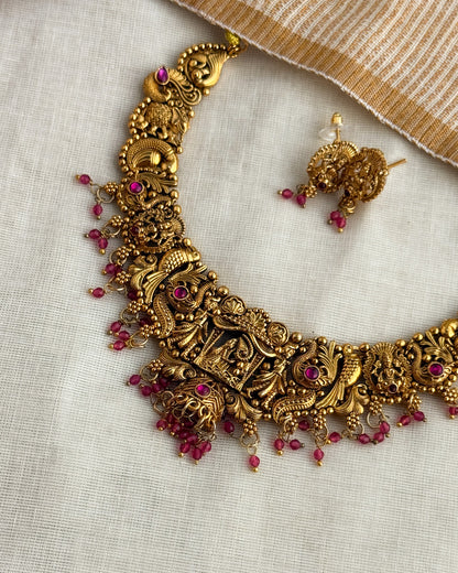 Mangalya Necklace-Ruby-AN051