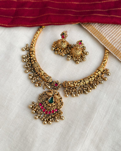 Non Idol Traditional necklace-AN039