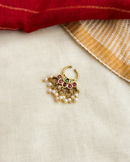 Pearl Septum Ring-AA004