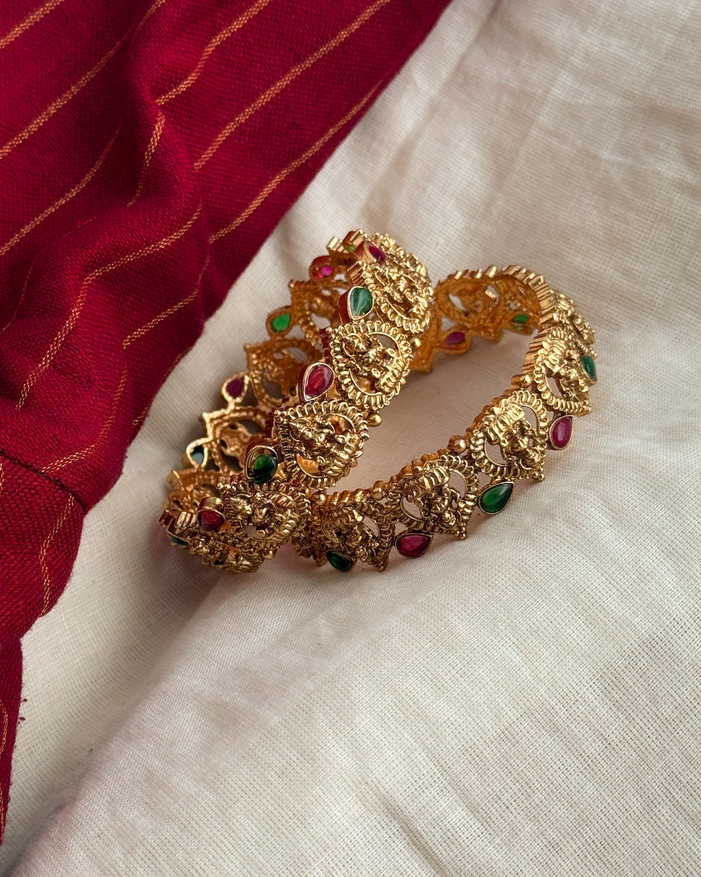Temple Lakshmi Bangles-AB003