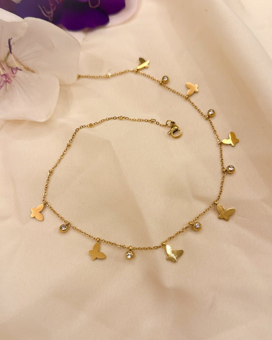 Dailywear Antitarnish Butterfly Necklace