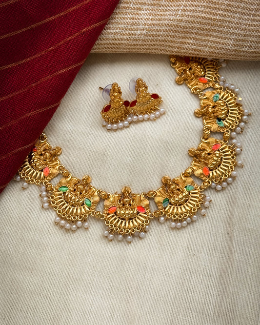 Chettinad Lakshmi Necklace