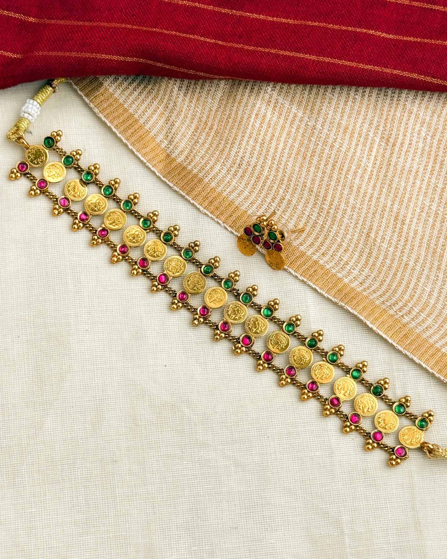 Traditional Coin Choker-AN073