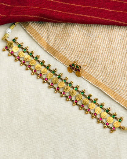 Traditional Coin Choker-AN073