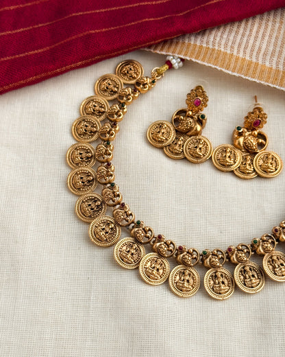 Traditional Coin Necklace-AN042