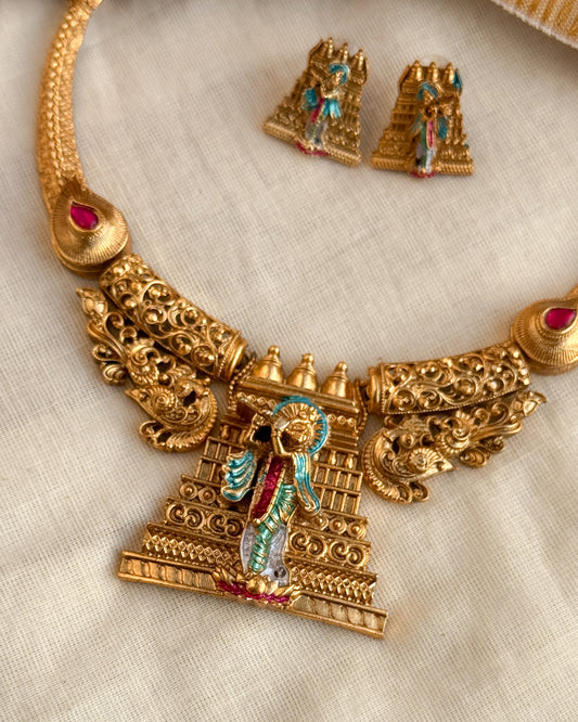 Krishna Hasli Necklace-AN025