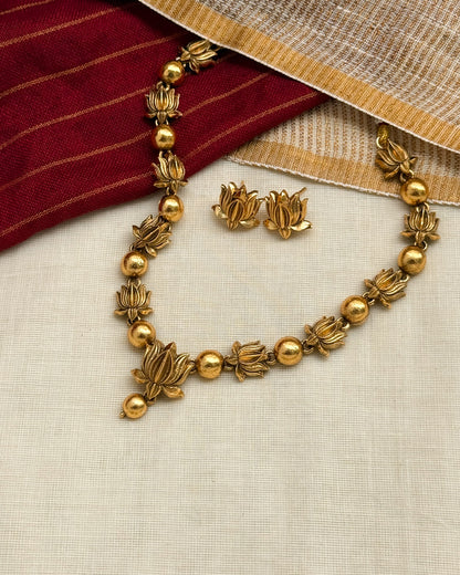 Lotus Non Idol Choker- AN030