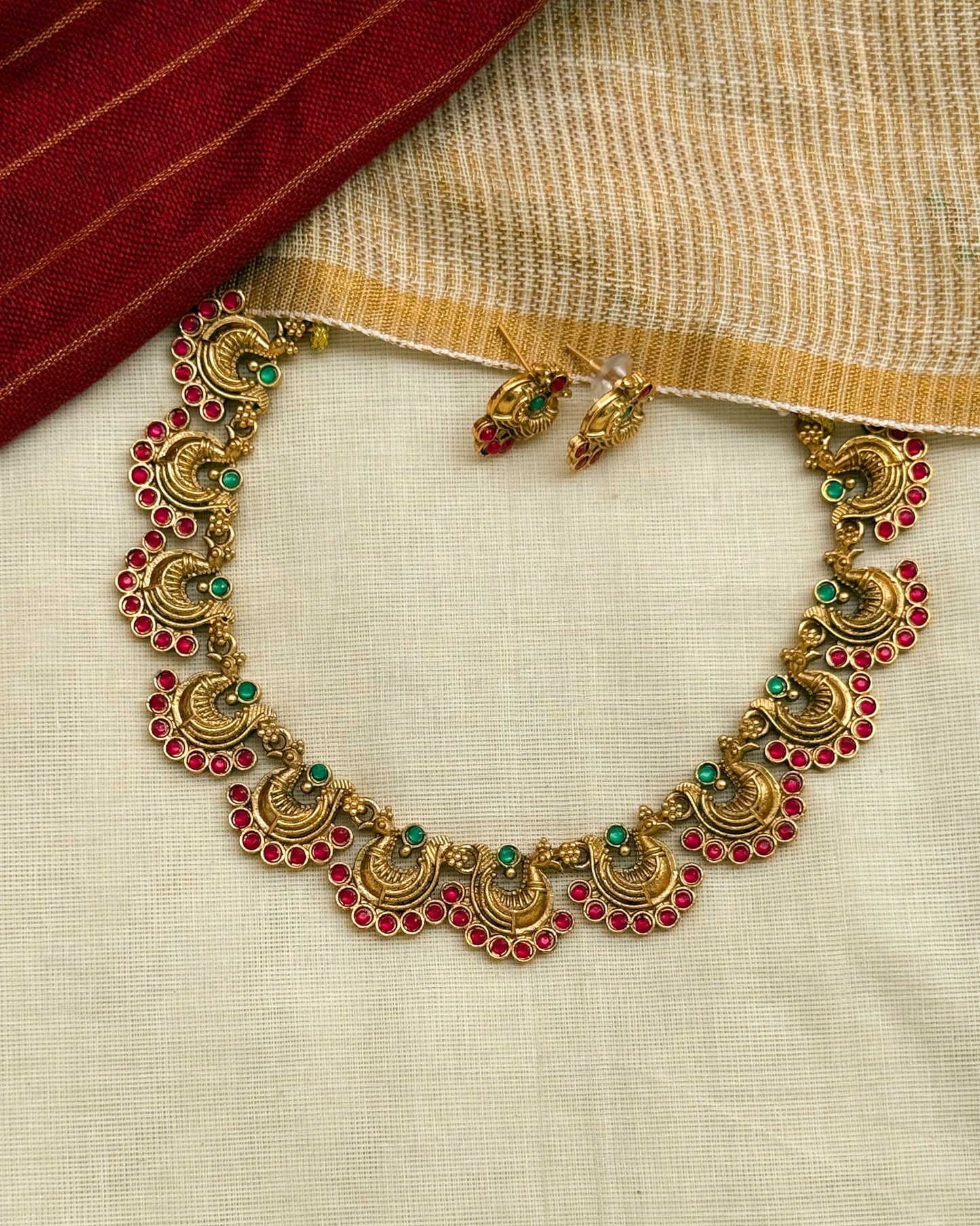 Non Idol Mayur Necklace-AN032