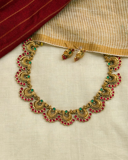 Non Idol Mayur Necklace-AN032