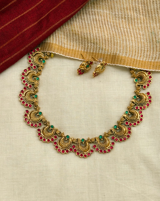 Non Idol Mayur Necklace-AN032