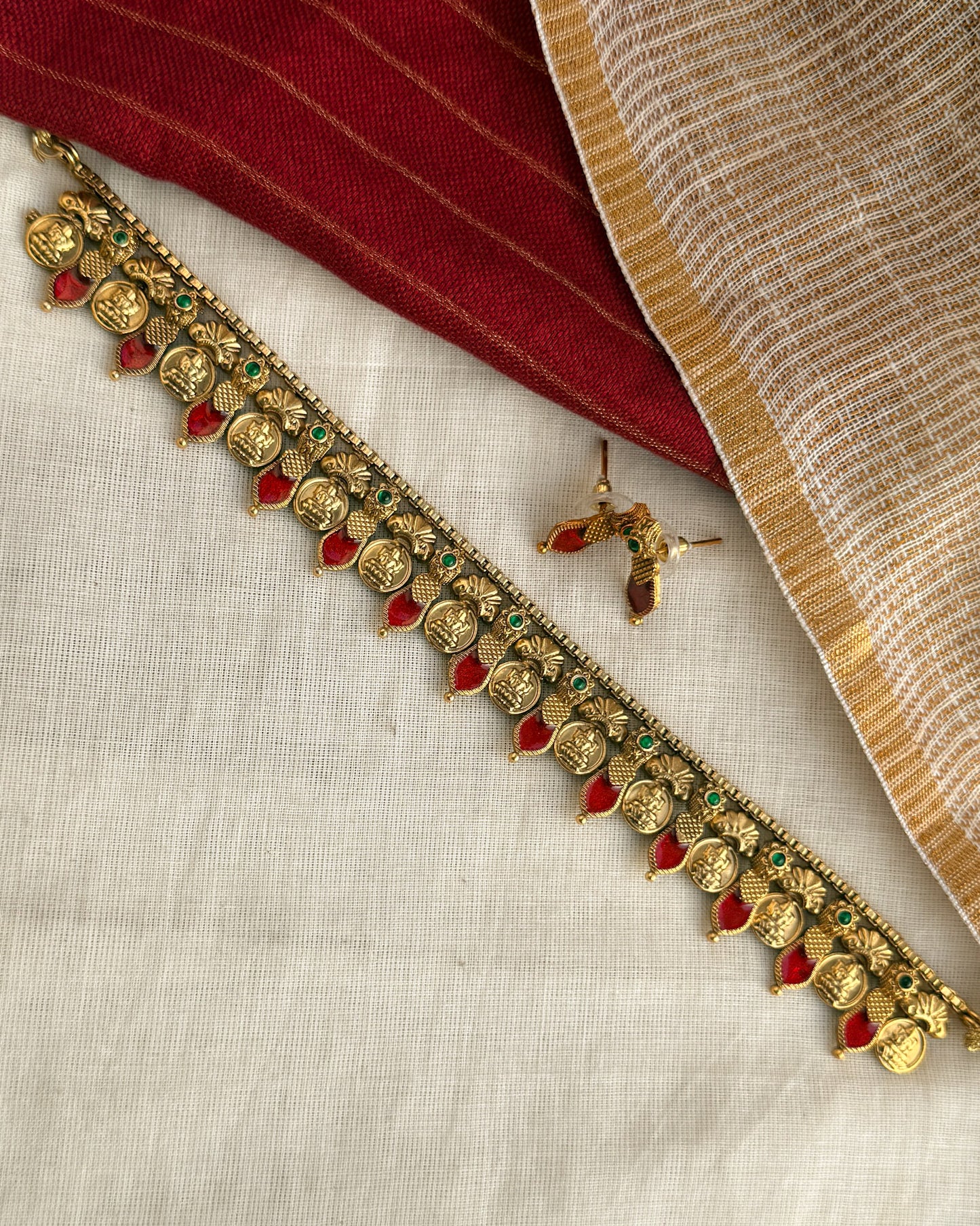 Nagapadam Coin Choker-AN024