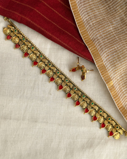 Nagapadam Coin Choker-AN024