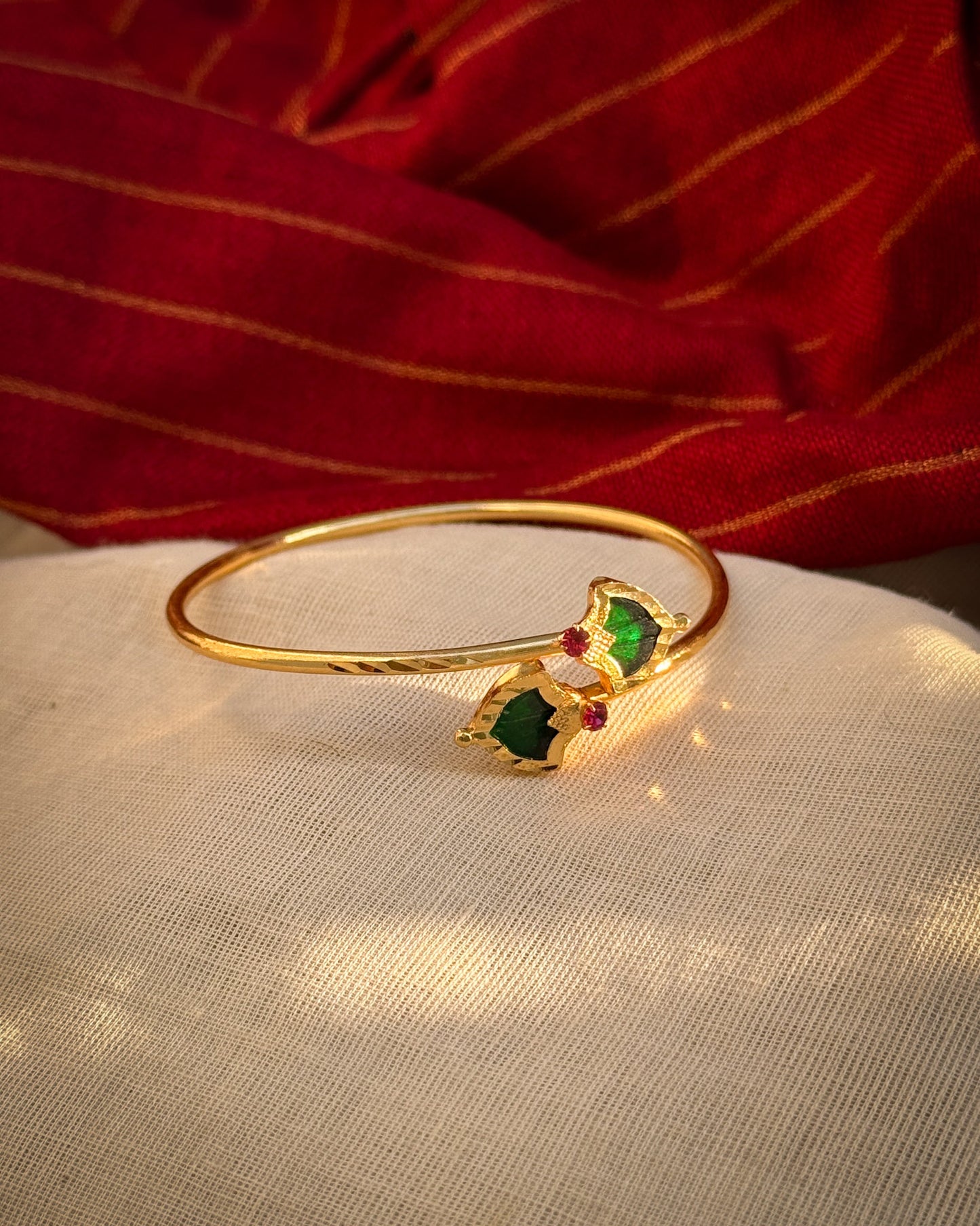 Budget Friendly Palakka Bangle Bracelet