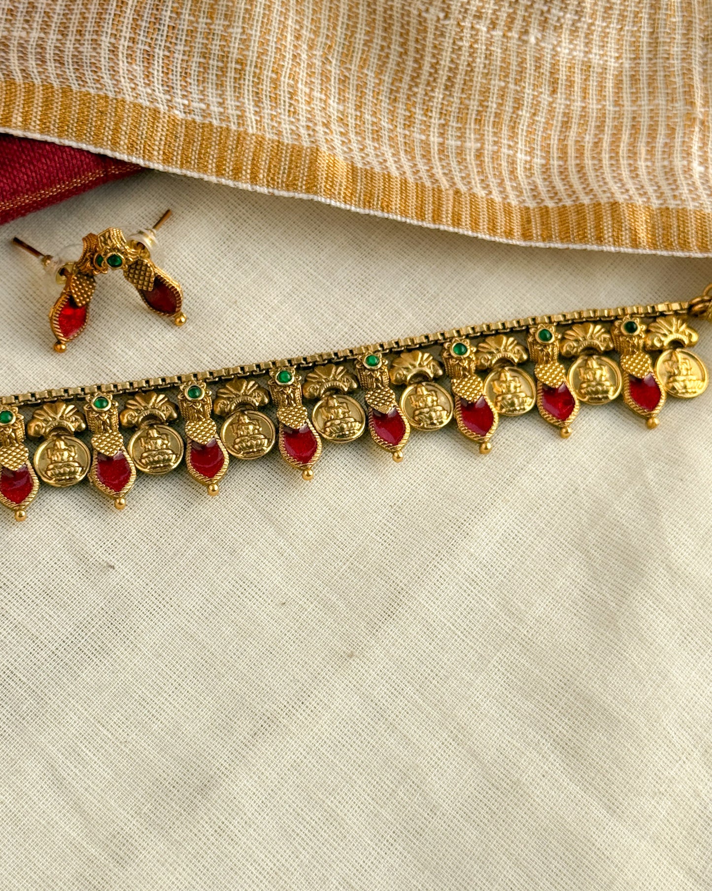 Nagapadam Coin Choker-AN024