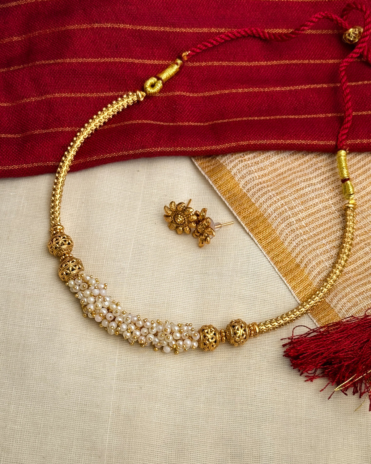 Rajwadi Kanthi Choker-AN097
