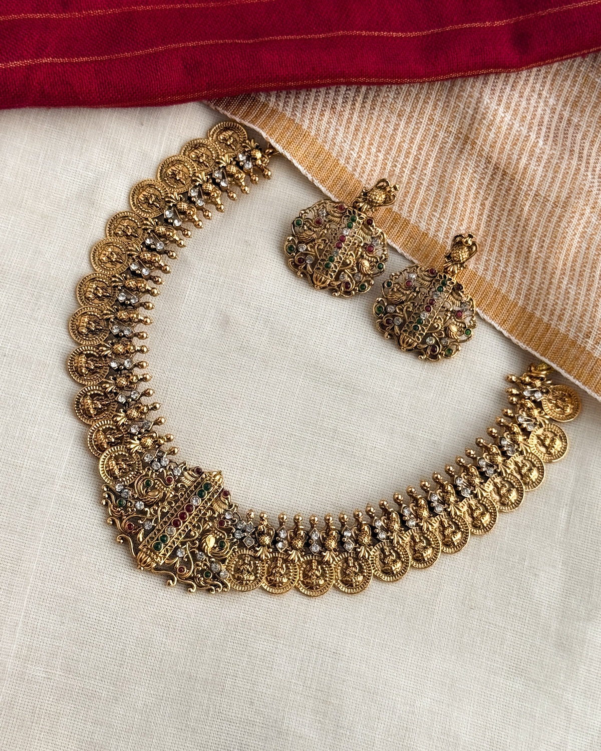 Fusion Coin Necklace-AN104
