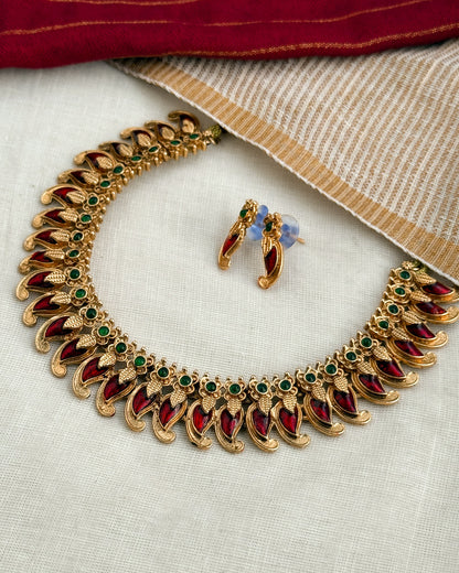 Enamel Maroon Pulinagam Palakka-AN102