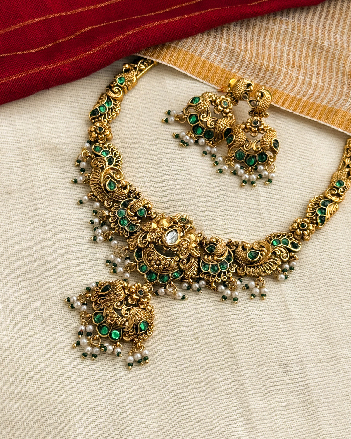 Elegant bridal necklace-AN082