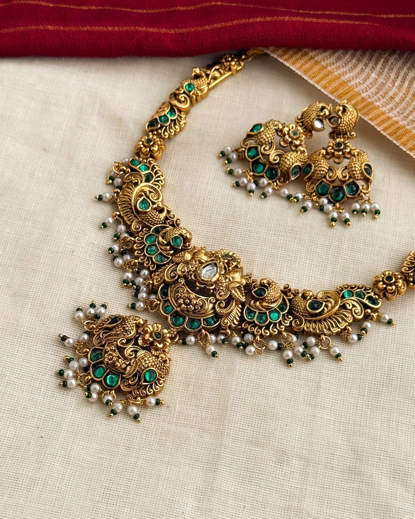 Elegant bridal necklace-AN082