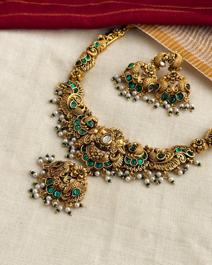 Elegant bridal necklace-AN082